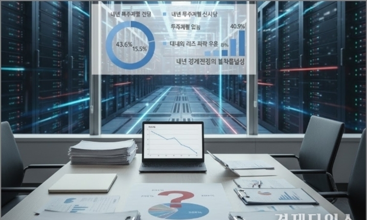 500대 기업 투자 공백 커졌다…"내년 투자 미정 44"