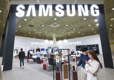 월드 IT 쇼 삼성전자 전시장