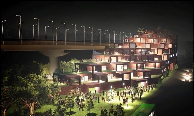 경의선 숲길 끝(4,414㎡, 300호) : 교통섬으로 활용되던 유휴부지를 개발하여 다양한 종류의 청년프로그램을 복합화하여 새로운 도시활력 부여를 기대한다.