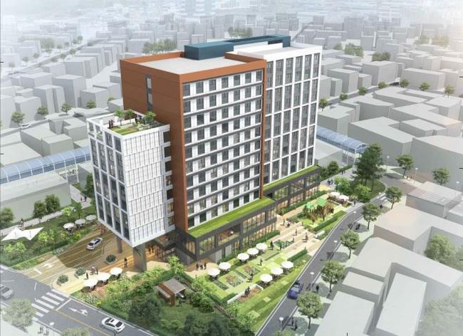 `가리봉시장` 복합건물 조감도 (이미지=서울시)