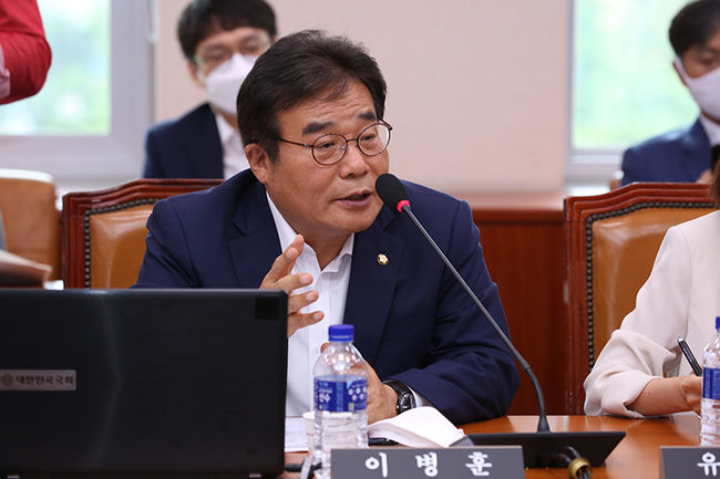이병훈 의원(더불어민주당 원내부대표/광주 동구남구을)