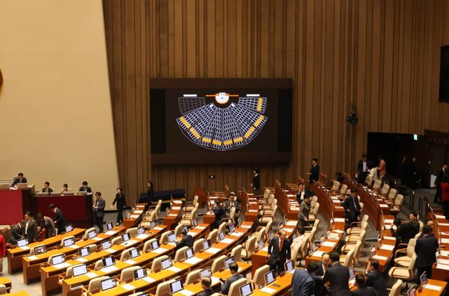 국회는 21일 본회의에서 이 대표 체포동의안을 표결한 결과 찬성 149명, 반대 136명, 기권 6명, 무효 4명으로 가결했다.