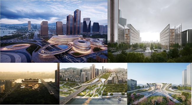 제2세종문화회관 공모 당선작 5점