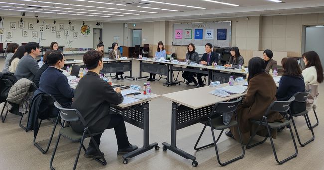 부천시 노인 의료 · 돌봄 통합지원 시범사업 전문 컨설팅 진행 모습