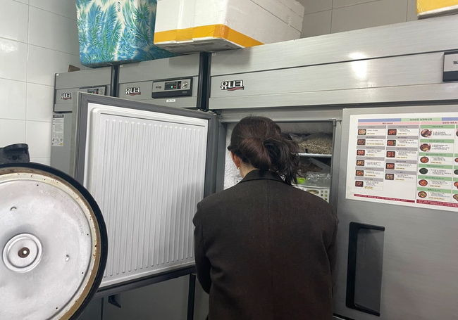 위생 지도점검 사진