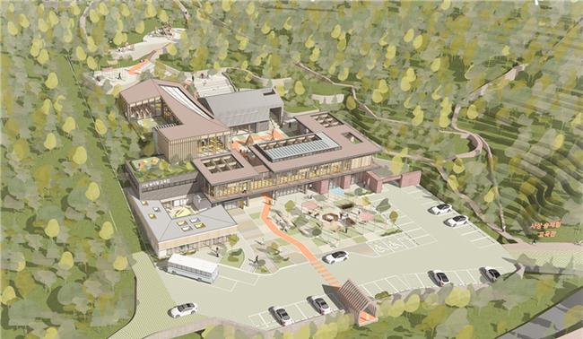 사상 숲체험교육관 건립사업 설계공모 당선작