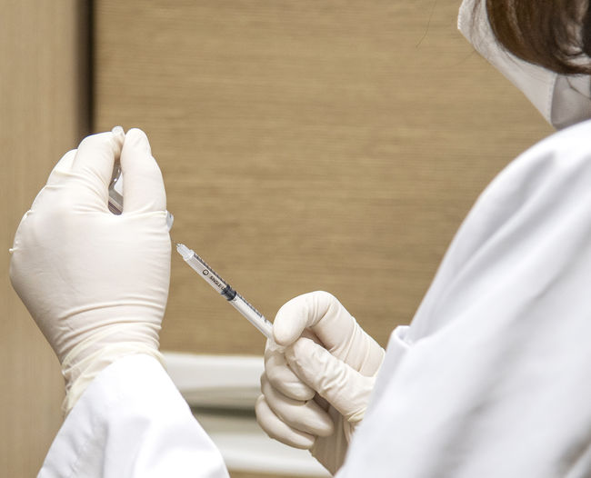 지역 위탁의료기관 예방접종 현장사진(제공=서울 용산구)