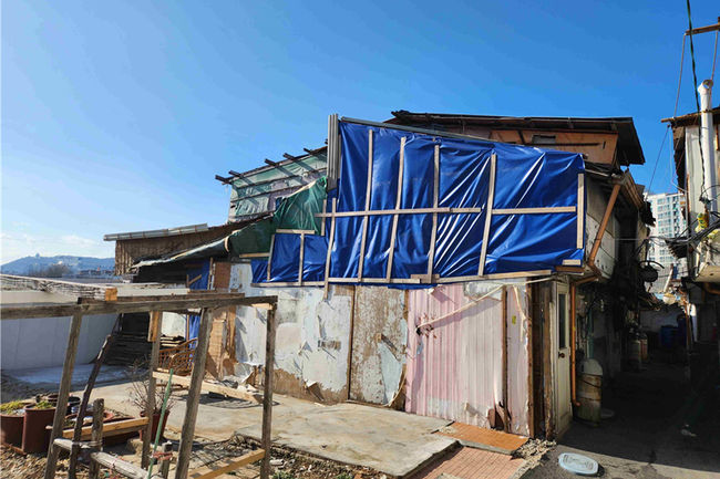 괭이부리마을 쪽방촌 개선사업 현황 사진