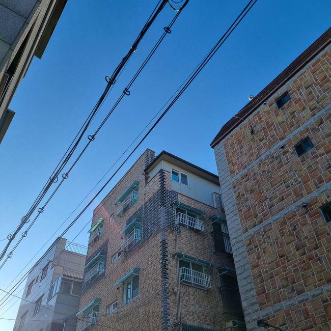 공중케이블 정비 후