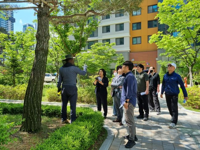 나성동, `생활 속 정원 문화 확산` 현장 컨설팅
