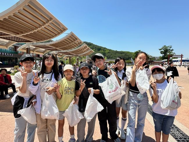 대전구봉초, 환경을 깨끗하게! 쓰담쓰담!(구봉초 등)