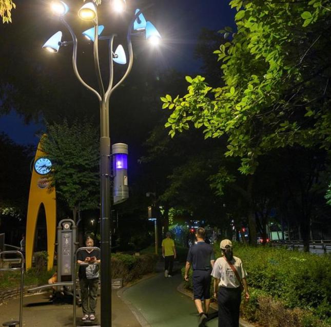 양천구, 공원 스마트조명등 교체로 안전 · 에너지절약 모두 잡았다
