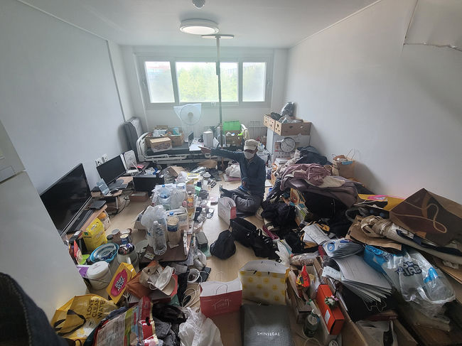 뇌병변 장애 1인가구 주거환경 개선 전 모습