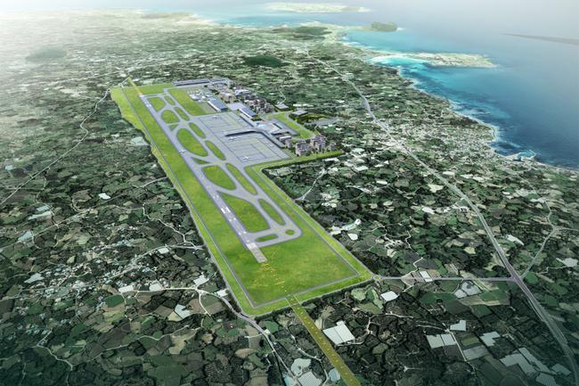 제주 제2공항 조감도(2단계 사업 포함)