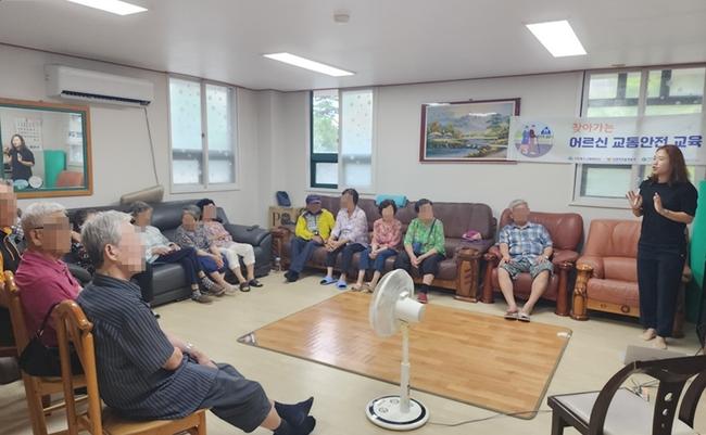 미추홀구, 찾아가는 어르신 교통사고 예방 합동 교육 진행