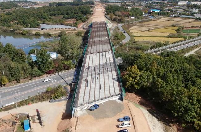 강진~광주 공사 현장