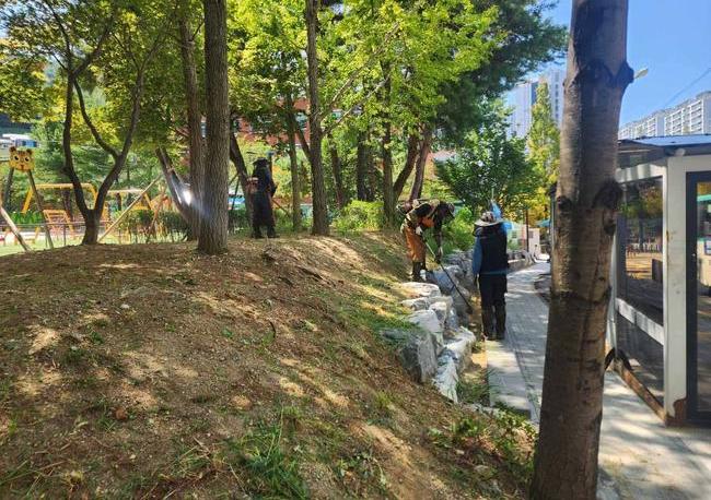 남양주시, 추석 명절 앞두고 공원 및 도로변 녹지 정비
