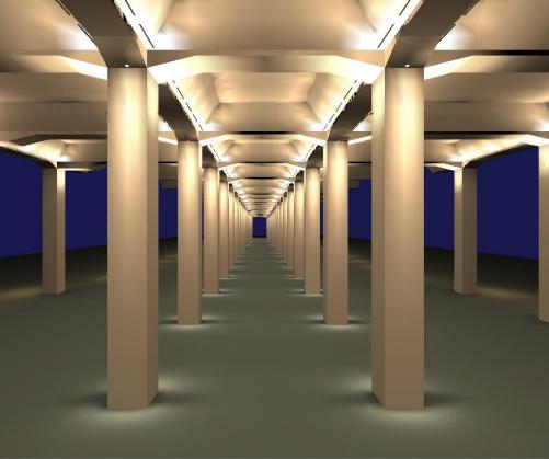 경관조명 조감도