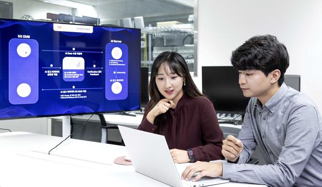 SKT-삼성전자, AI로 5G 기지국 품질 최적화 나선다