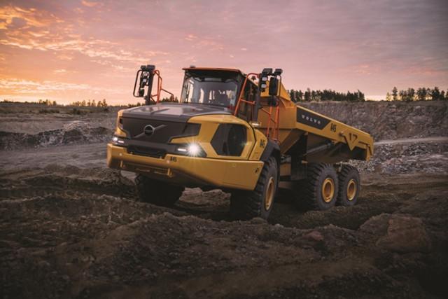 볼보그룹코리아(볼보건설기계코리아)가 국내 출시한 차세대 험지용 굴절식 덤프트럭 `A45`(사진: 볼보그룹코리아)