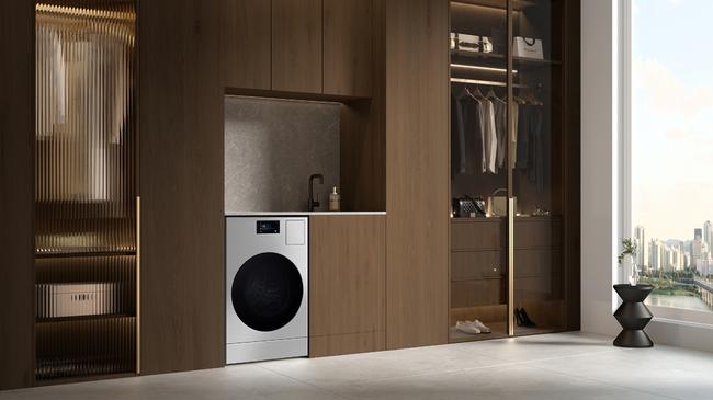 삼성전자의 프리미엄 올인원 세탁건조기 `인피니트 AI 콤보` 라이프스타일 이미지